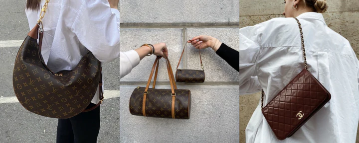 Louis Vuitton Handbags Shoulder bags Chanel Luxury Vintage