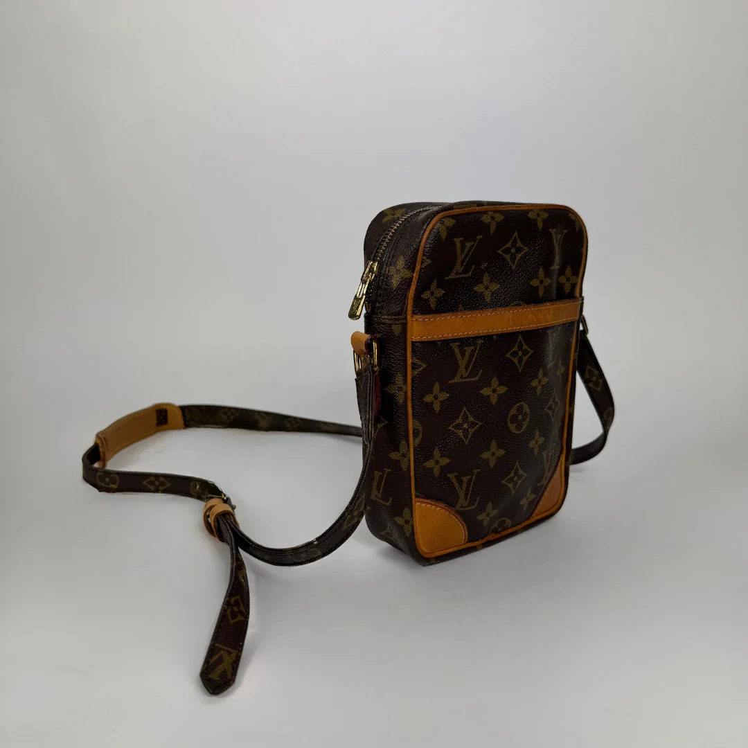 Louis Vuitton Danube Monogram Canvas on a white background