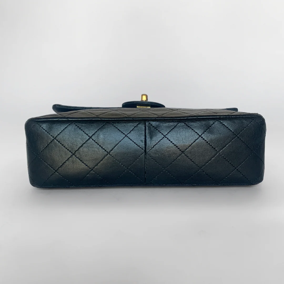 Chanel Chanel Classic Double Flap Bag Tall Medium Lambskin Leather - Shoulder bags - Etoile Luxury Vintage