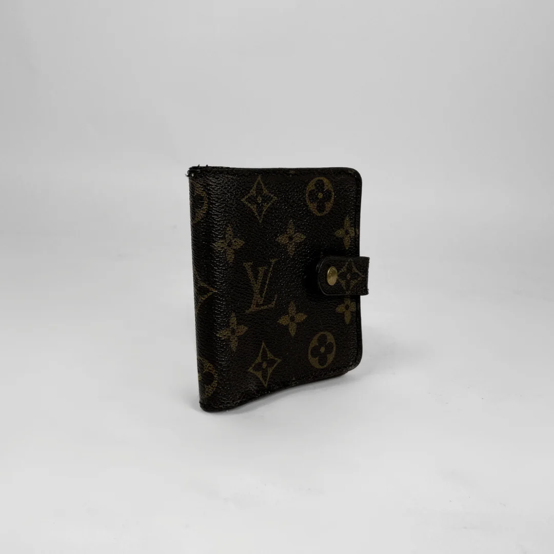 Louis Vuitton Compact Zippy Wallet Monogram Canvas