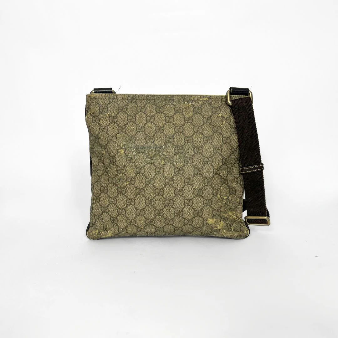 Gucci LS:Gucci Crossbody Monogram Canvas - Crossbody bags - Etoile Luxury Vintage