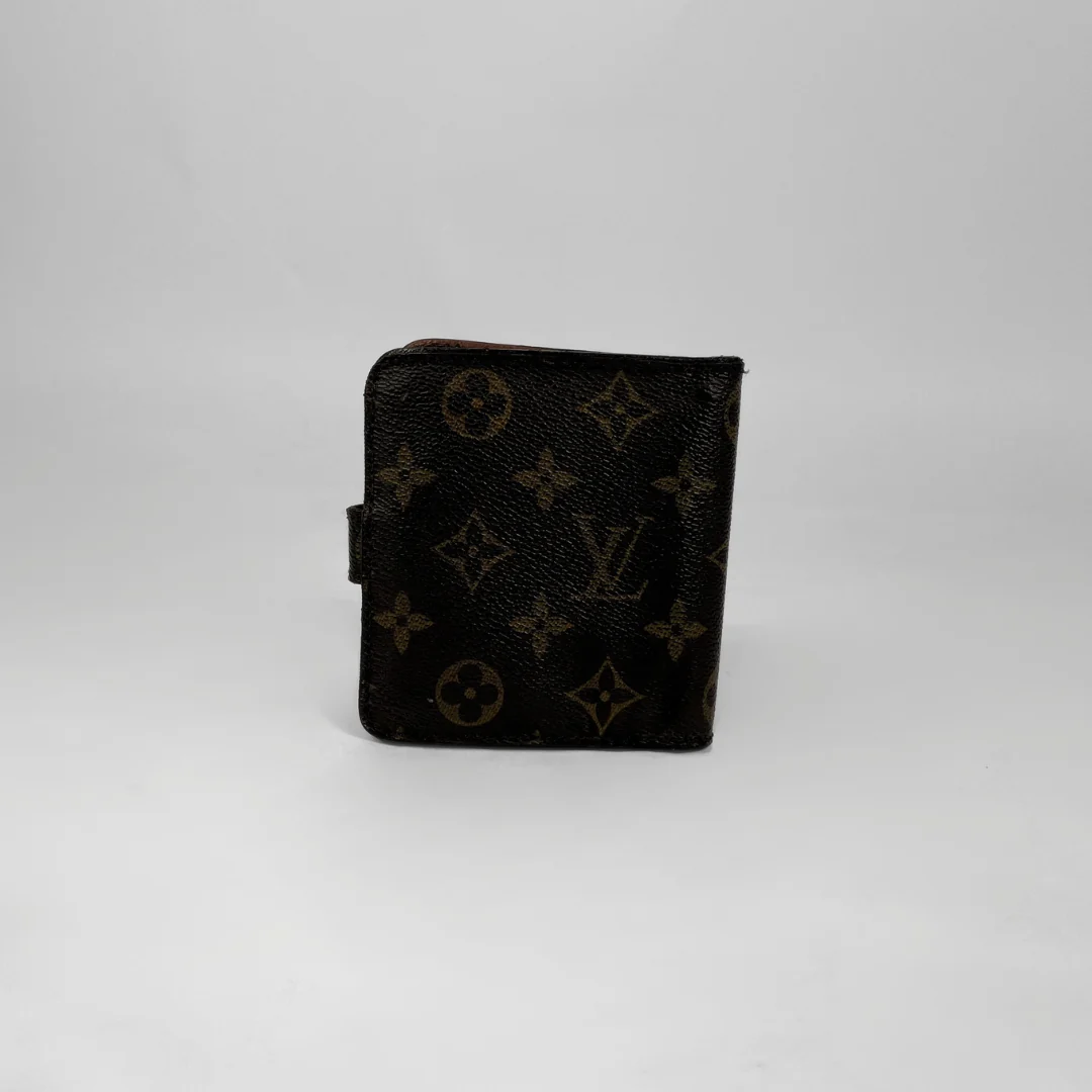 Louis Vuitton Compact Zippy Wallet Monogram Canvas