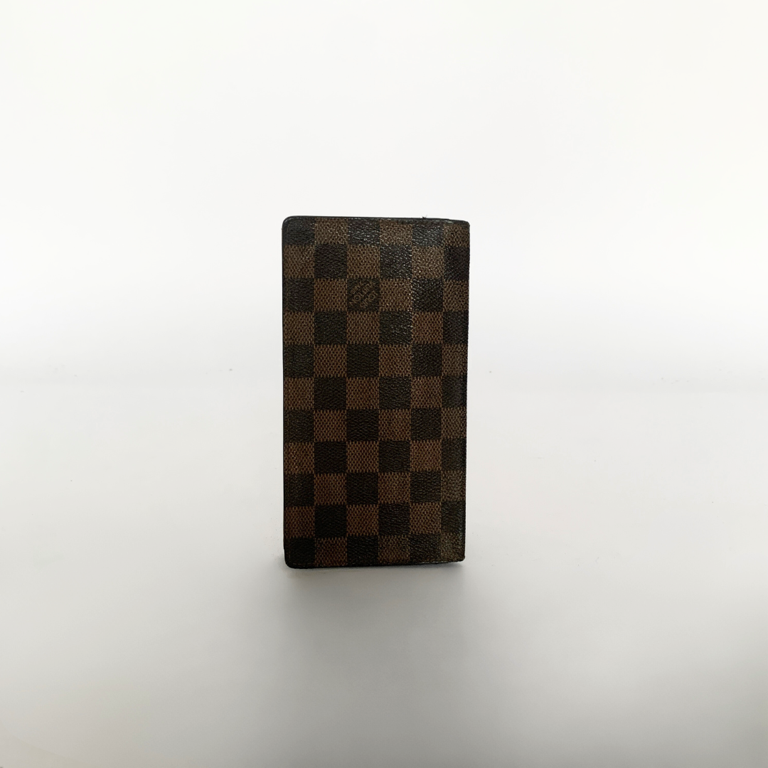 Louis Vuitton Louis Vuitton Portefeuille Damier Ebene Canvas - Wallets - Etoile Luxury Vintage