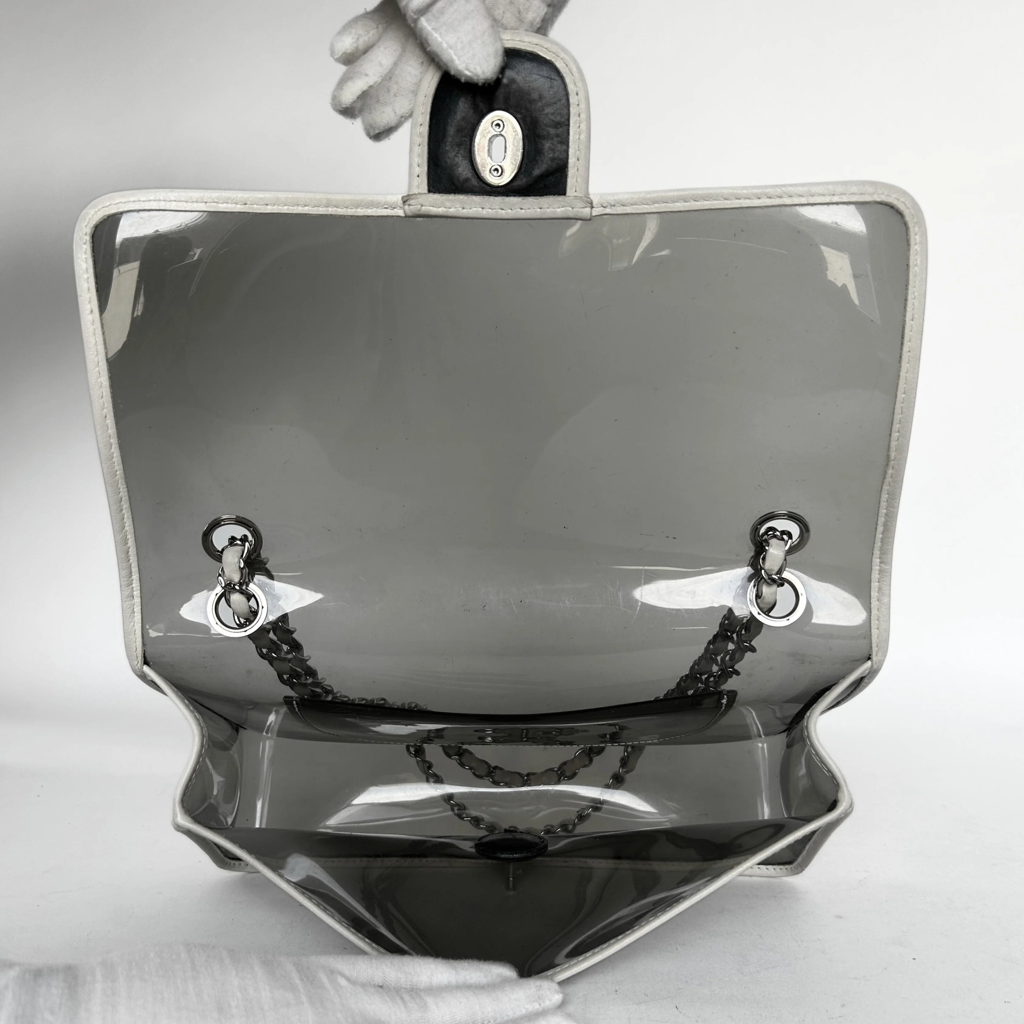 Chanel IG SALE: Chanel Heart CC Flap Bag Vinyl &amp; Lambskin Leather (Limited Edition) - Shoulder bags - Etoile Luxury Vintage