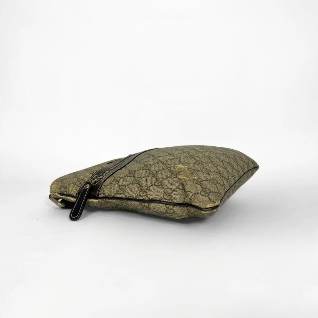 Gucci LS:Gucci Crossbody Monogram Canvas - Crossbody bags - Etoile Luxury Vintage
