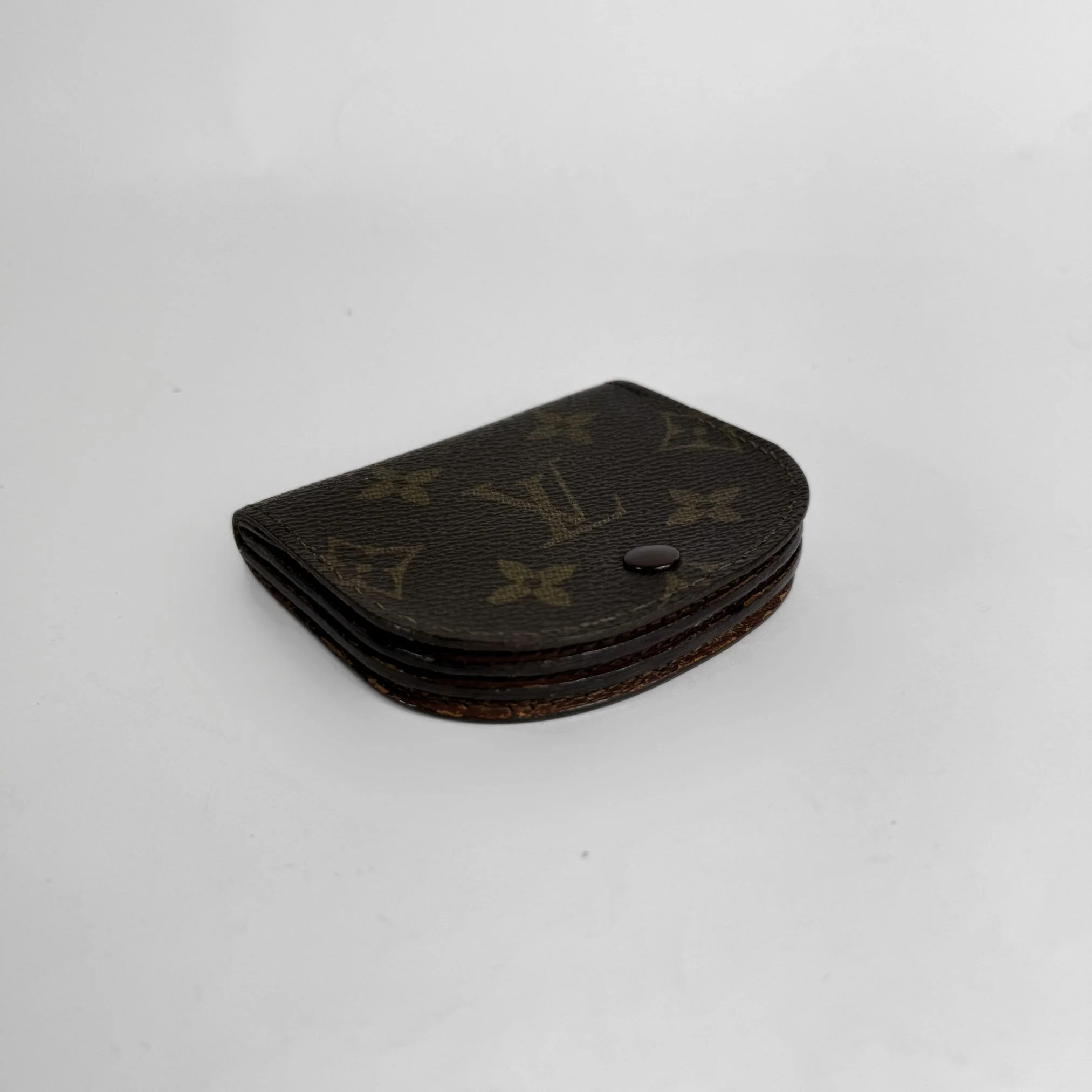 Louis Vuitton Coin Wallet Monogram Canvas on a white background
