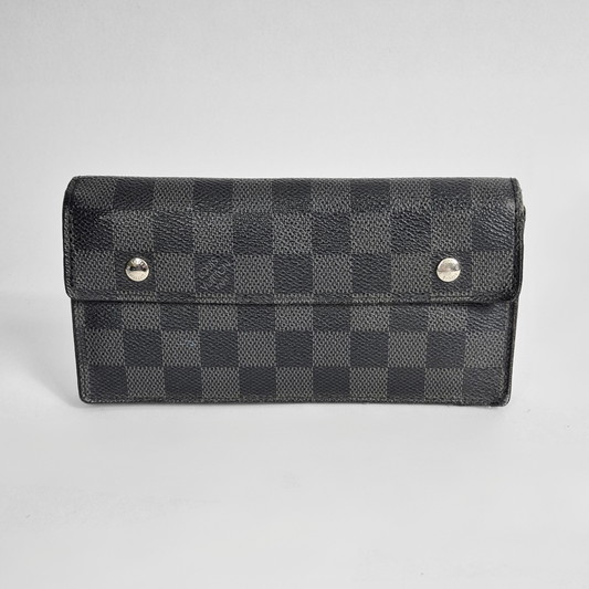 Louis Vuitton Wallet Damier Graphite