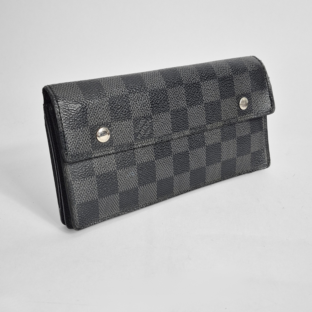 Louis Vuitton Wallet Damier Graphite