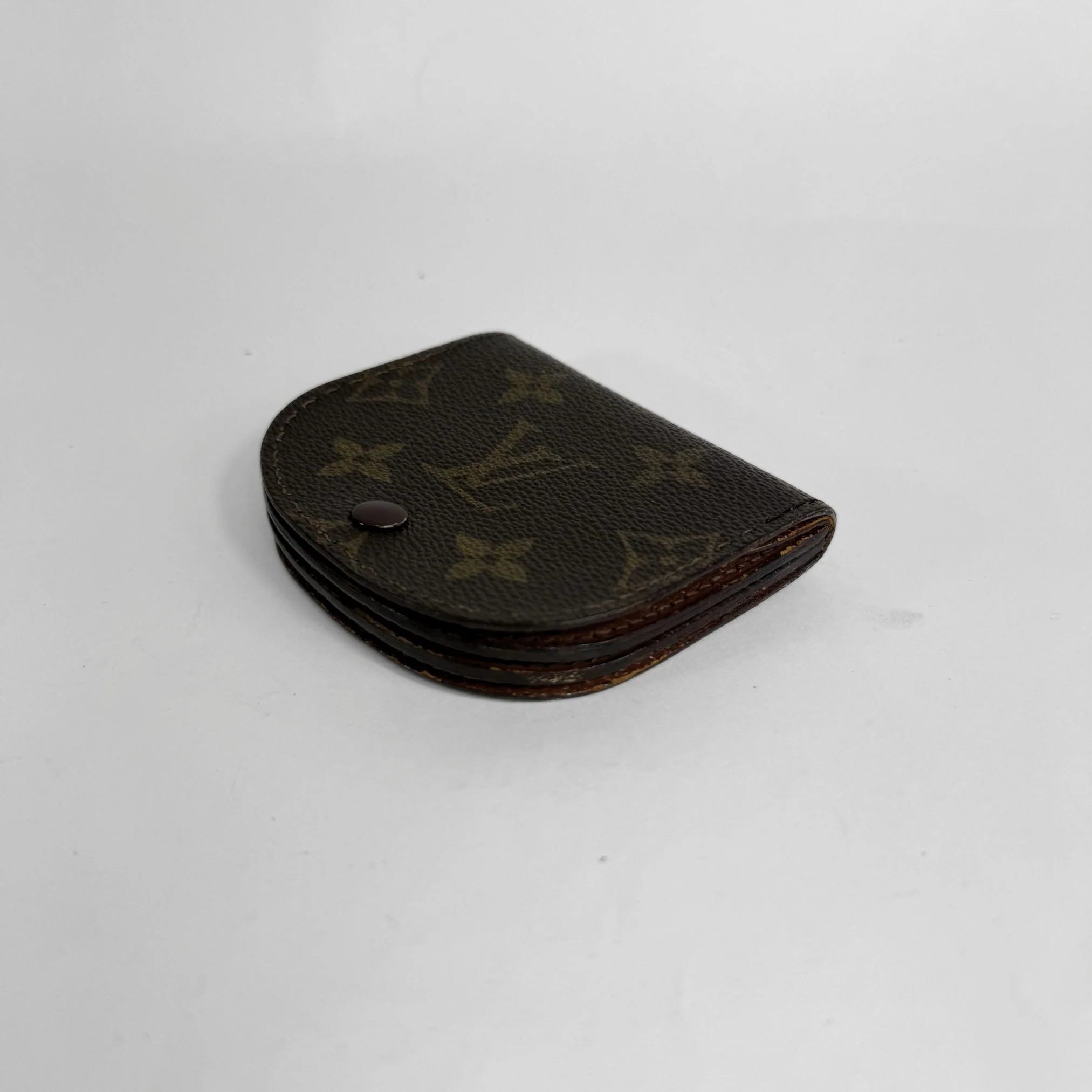 Louis Vuitton Coin Wallet Monogram Canvas on a white background