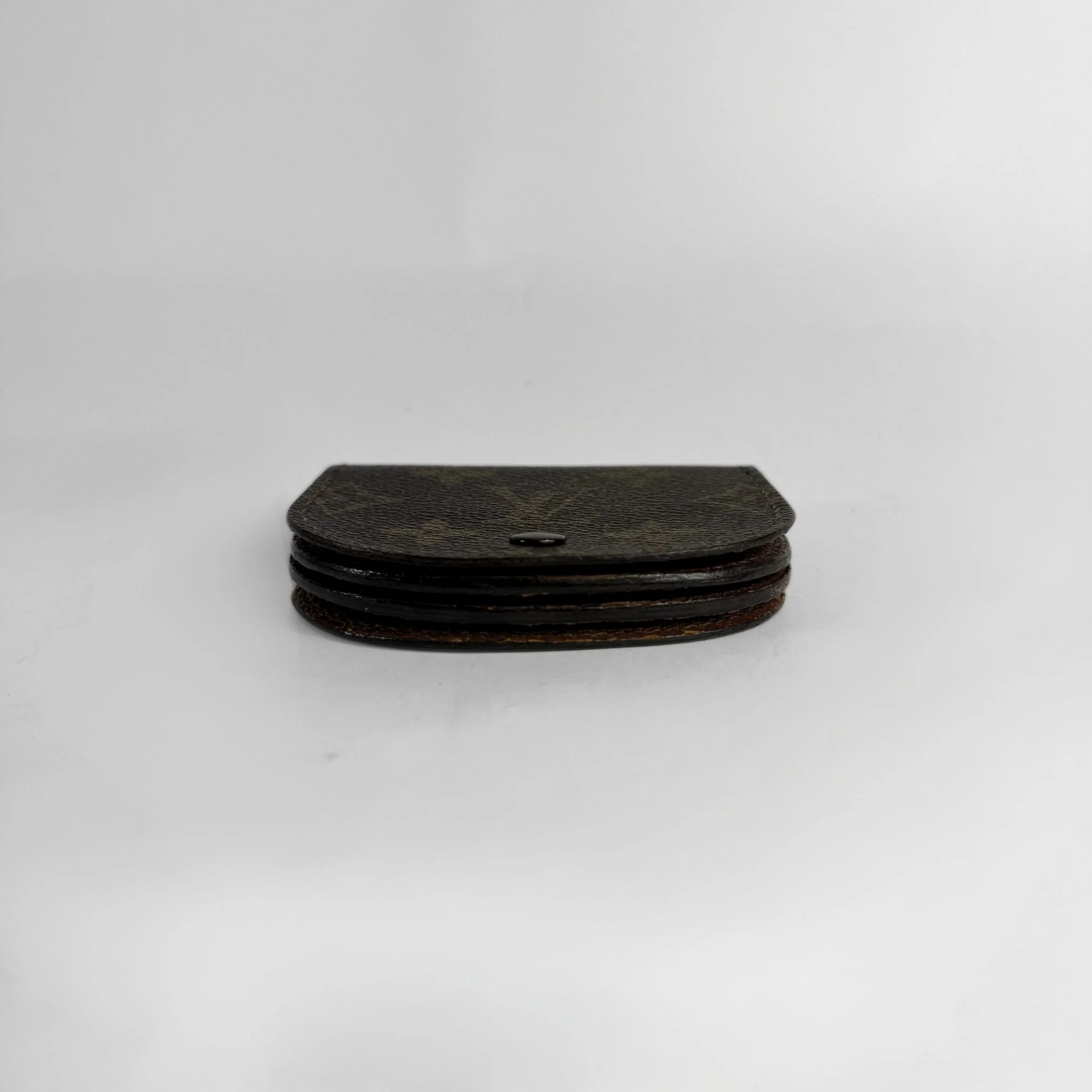 Louis Vuitton Coin Wallet Monogram Canvas on a white background