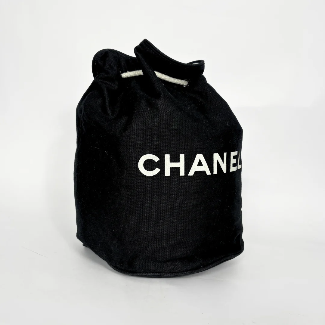 Chanel Black Bucket Bag