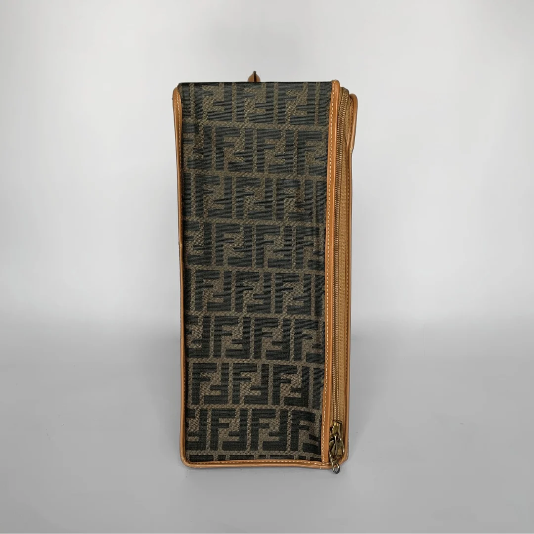 Fendi Fendi Zucca Trunk Canvas - Travel bags - Etoile Luxury Vintage