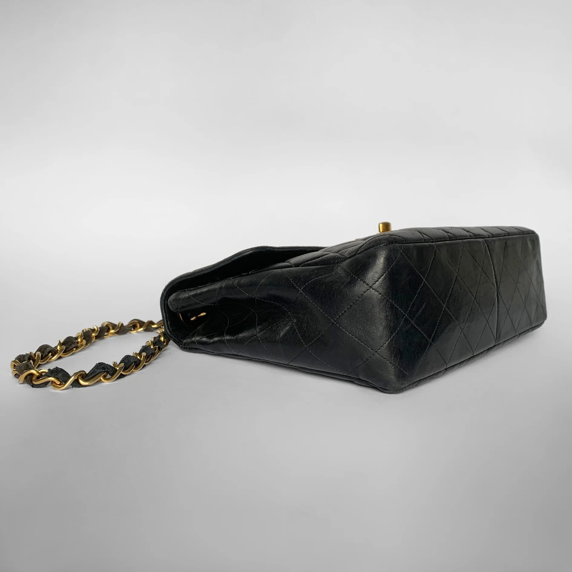 Chanel Chanel Classic Flap Bag Maxi Lambskin Leather - Crossbody bags - Etoile Luxury Vintage