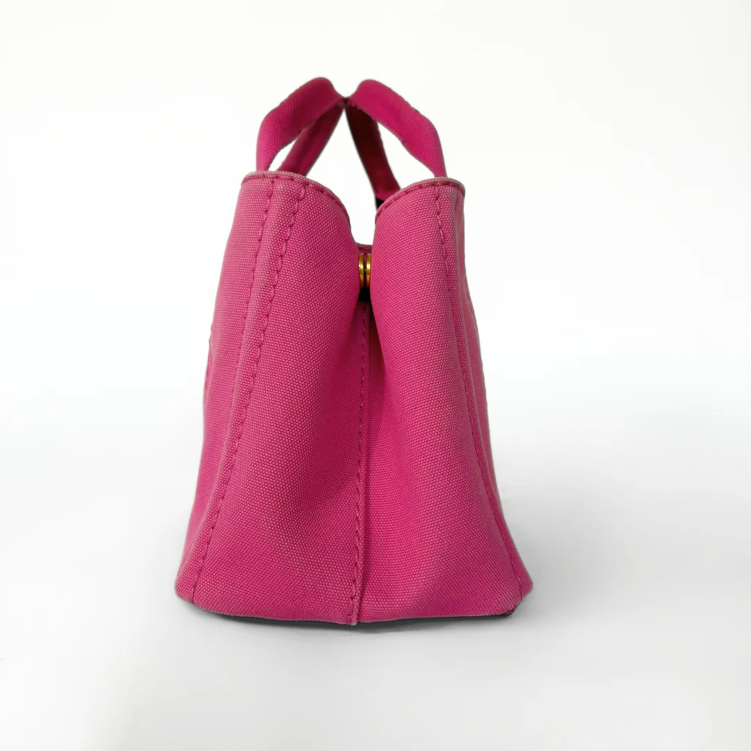 Louis Vuitton Prada Canapa Tote Small Canvas - Handbags - Etoile Luxury Vintage