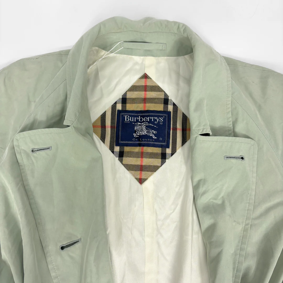 Burberry Trenchcoat Mint Green