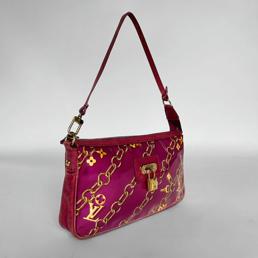 Louis Vuitton Louis Vuitton Pochette Charms Monogram Coated Canvas - Handbags - Etoile Luxury Vintage