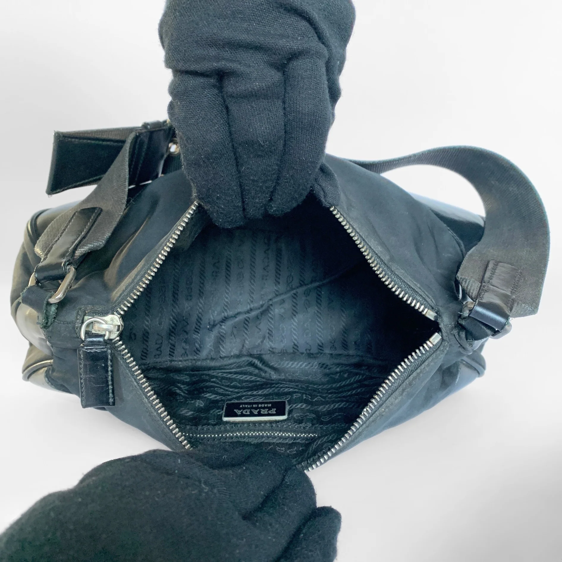Prada Prada Shoulder Bag Nylon - Crossbody bags - Etoile Luxury Vintage
