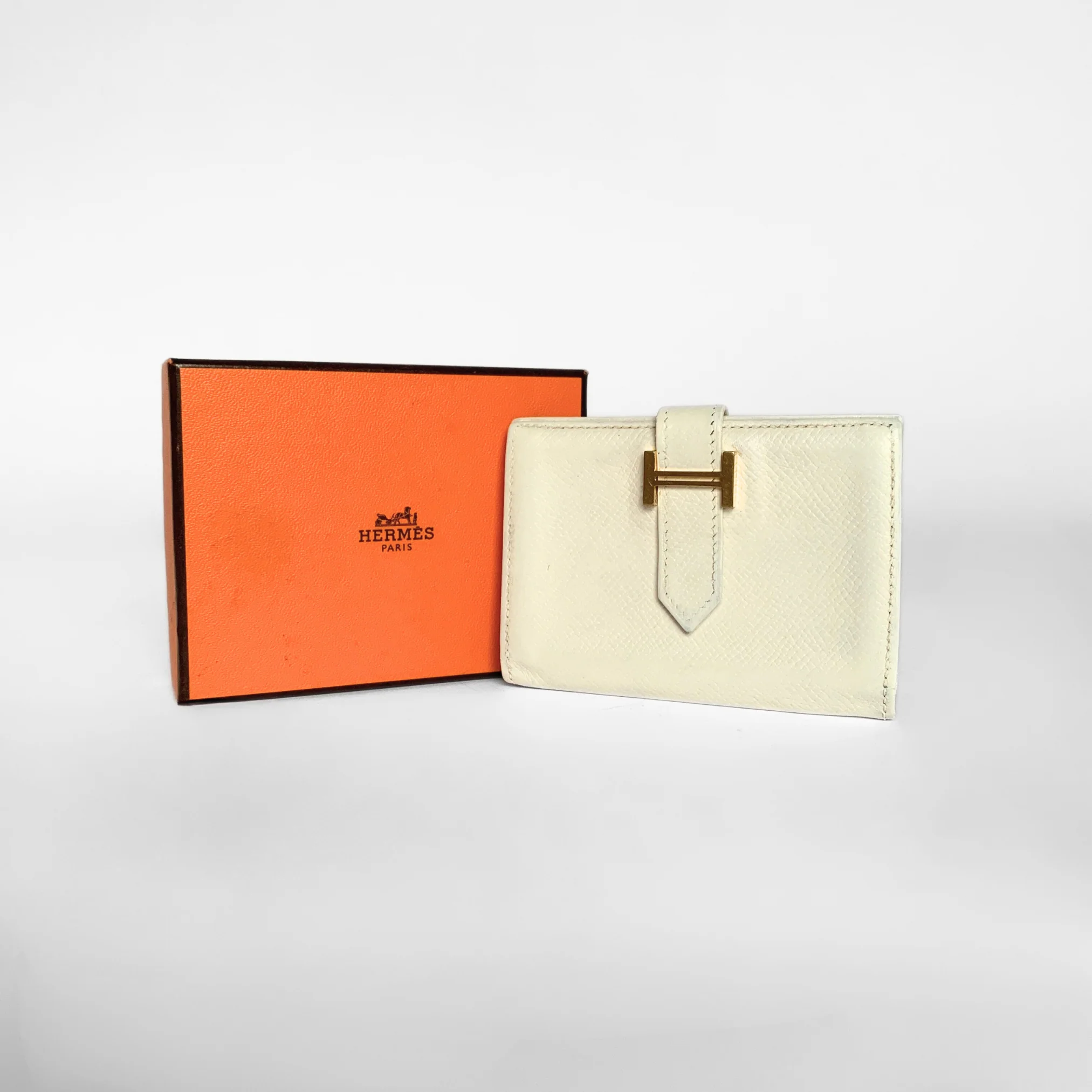 Herm&egrave;s Herm&egrave;s Bearn Wallet Small Epsom Leather - Wallets - Etoile Luxury Vintage