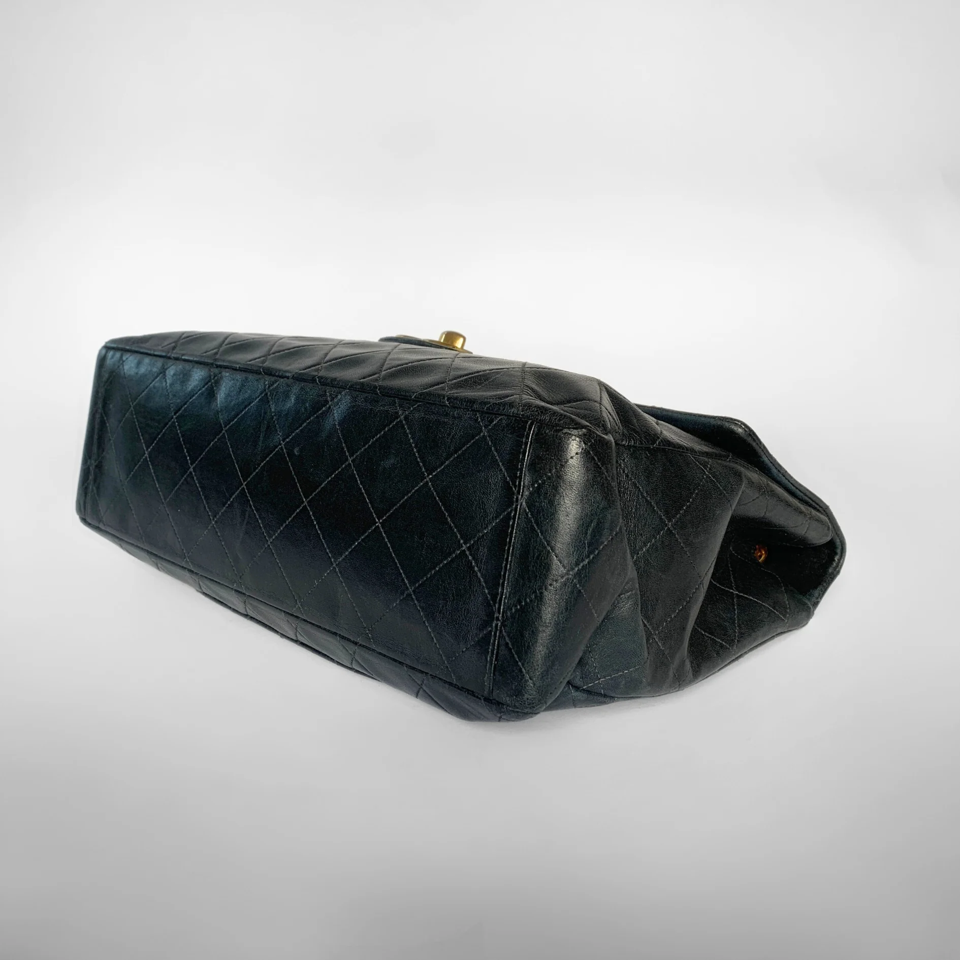 Chanel Chanel Classic Flap Bag Maxi Lambskin Leather - Crossbody bags - Etoile Luxury Vintage