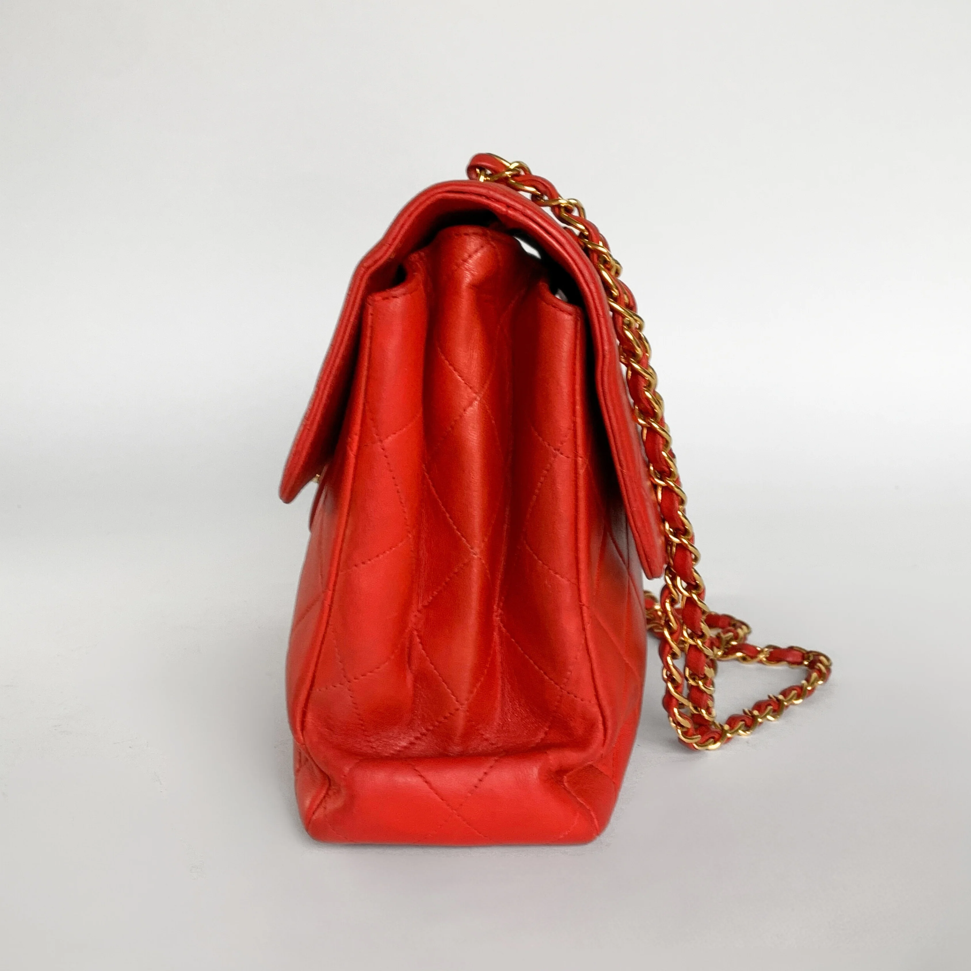 Chanel Chanel Classic Double Flap Bag Maxi Lambskin Leather (Limited Edition) - Shoulder bags - Etoile Luxury Vintage