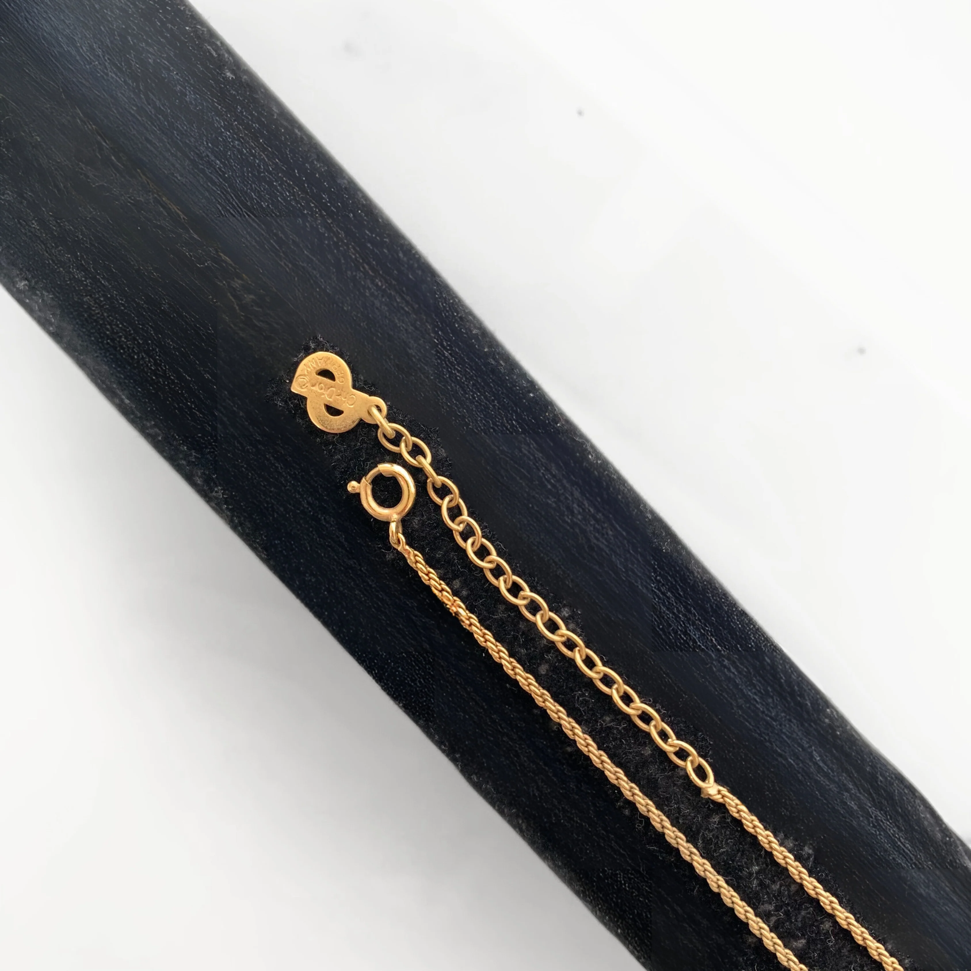 Dior Dior Necklace Gold Colored Metal - Necklaces - Etoile Luxury Vintage