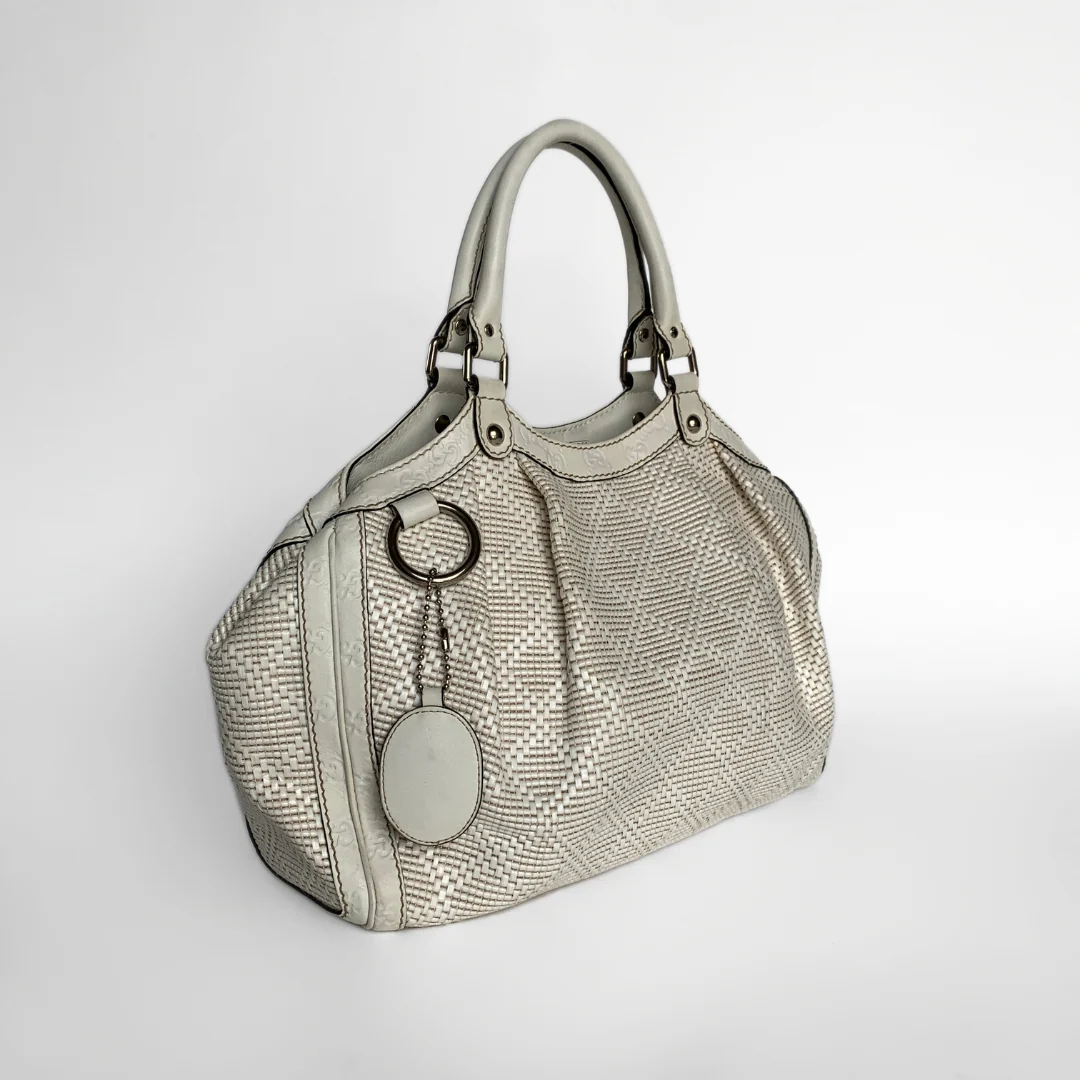 Gucci LS: Gucci Shoulder Bag Leather - Handbags - Etoile Luxury Vintage