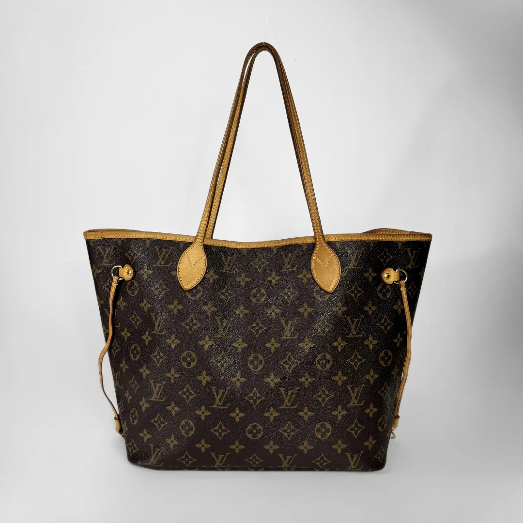 Louis Vuitton Neverfull MM Monogram Canvas on a white background