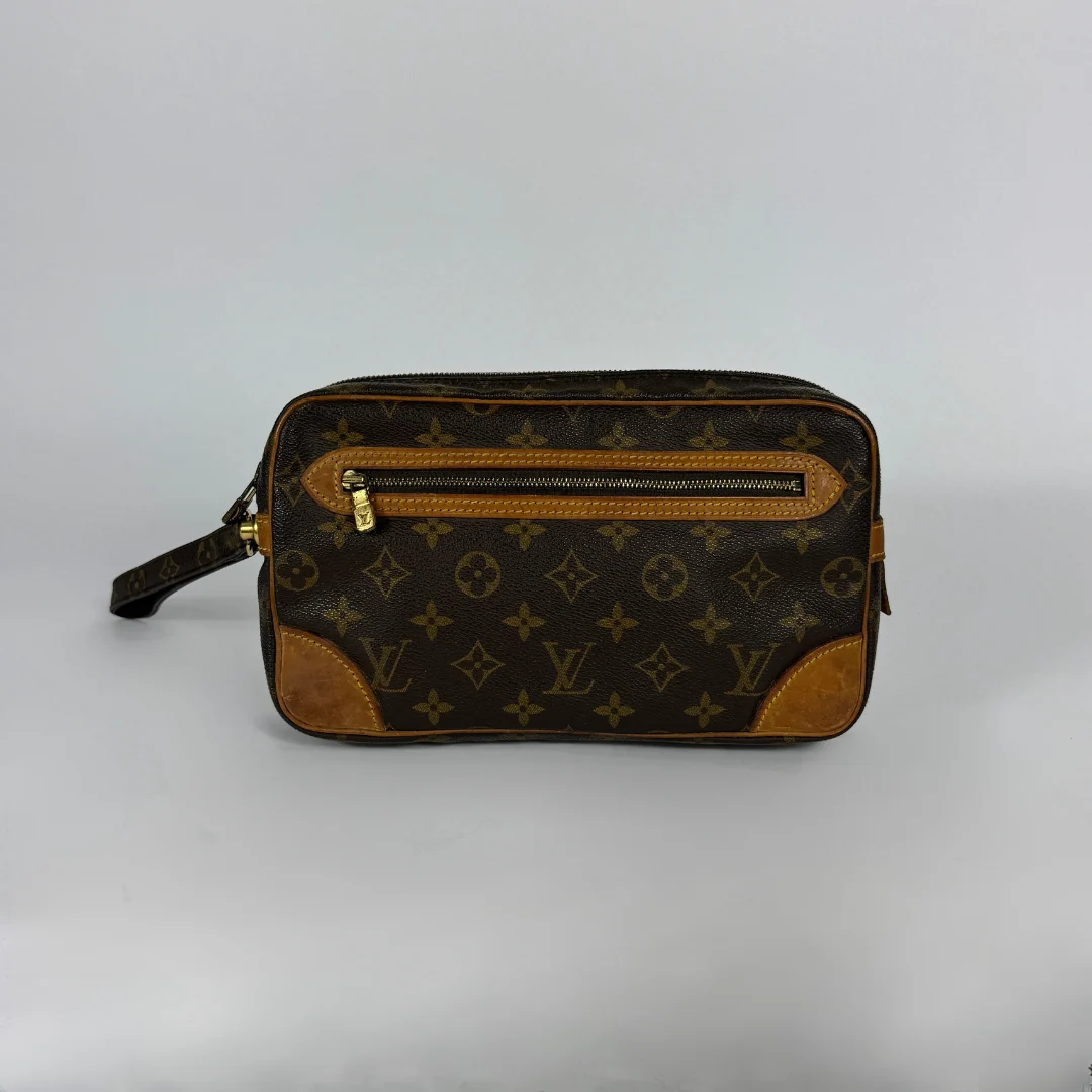 Louis Vuitton Louis Vuitton Clutch Marly Dragonne Monogram Canvas - Handbags - Etoile Luxury Vintage