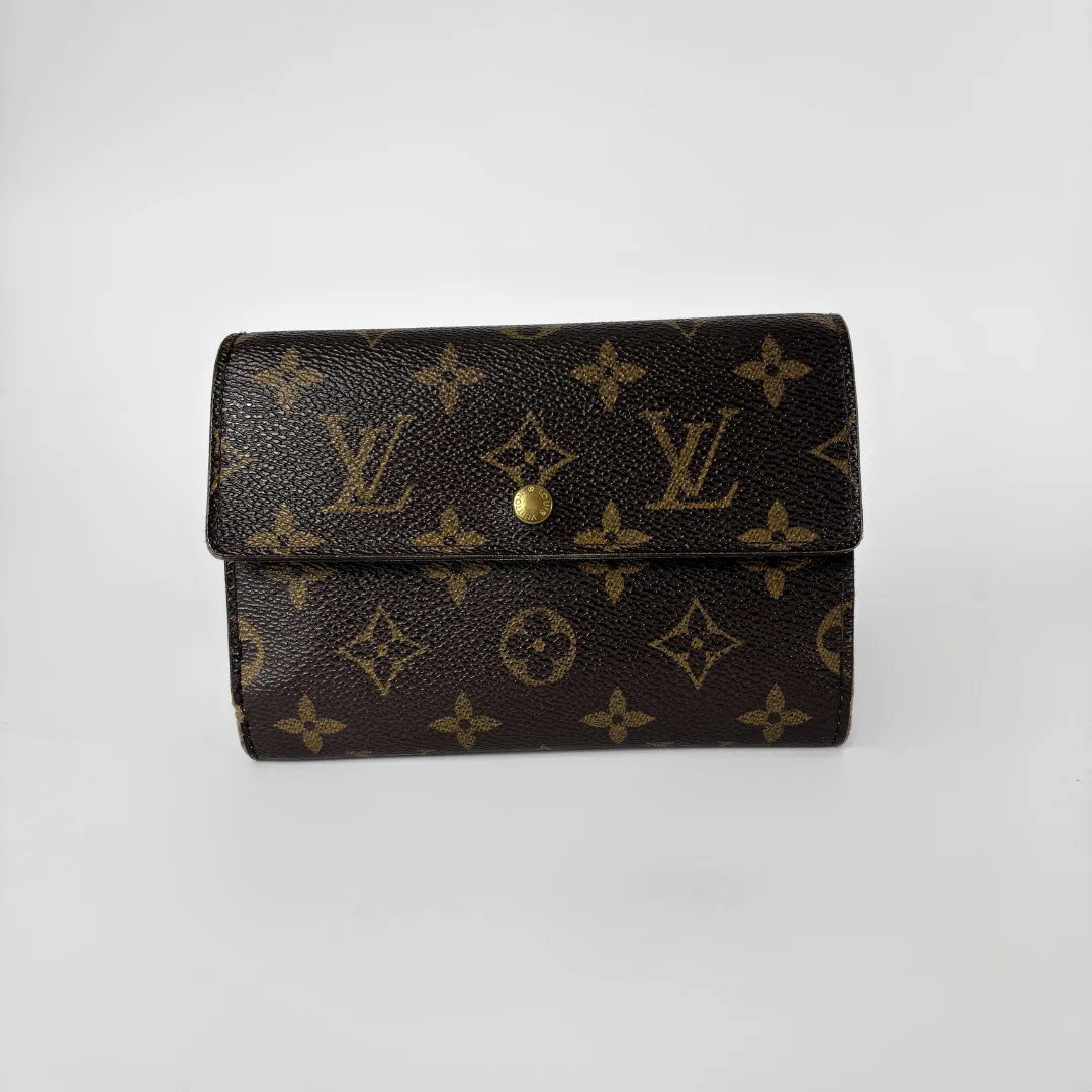 Louis Vuitton International Wallet Medium on a white background