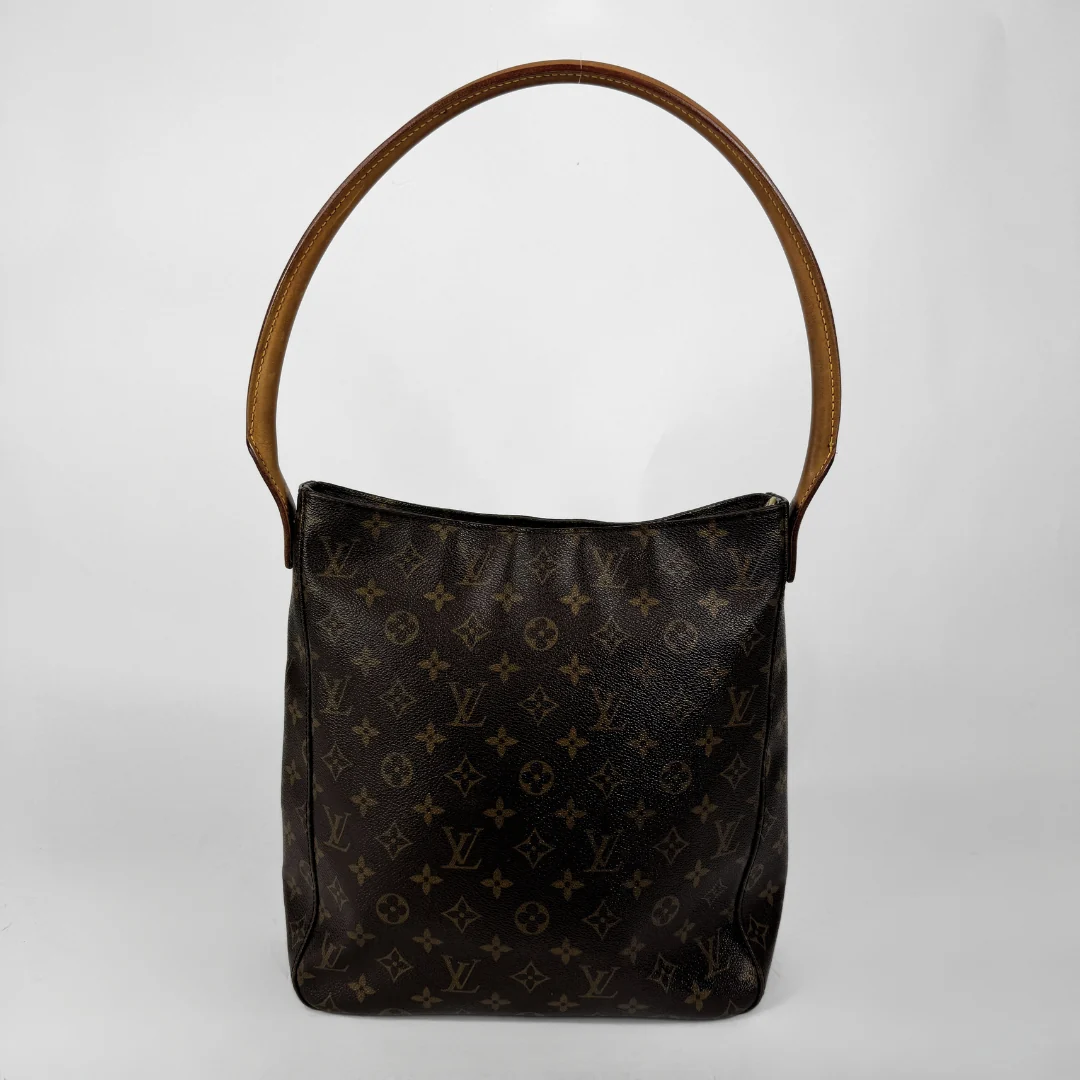 Louis Vuitton Looping GM Monogram Canvas on a white background