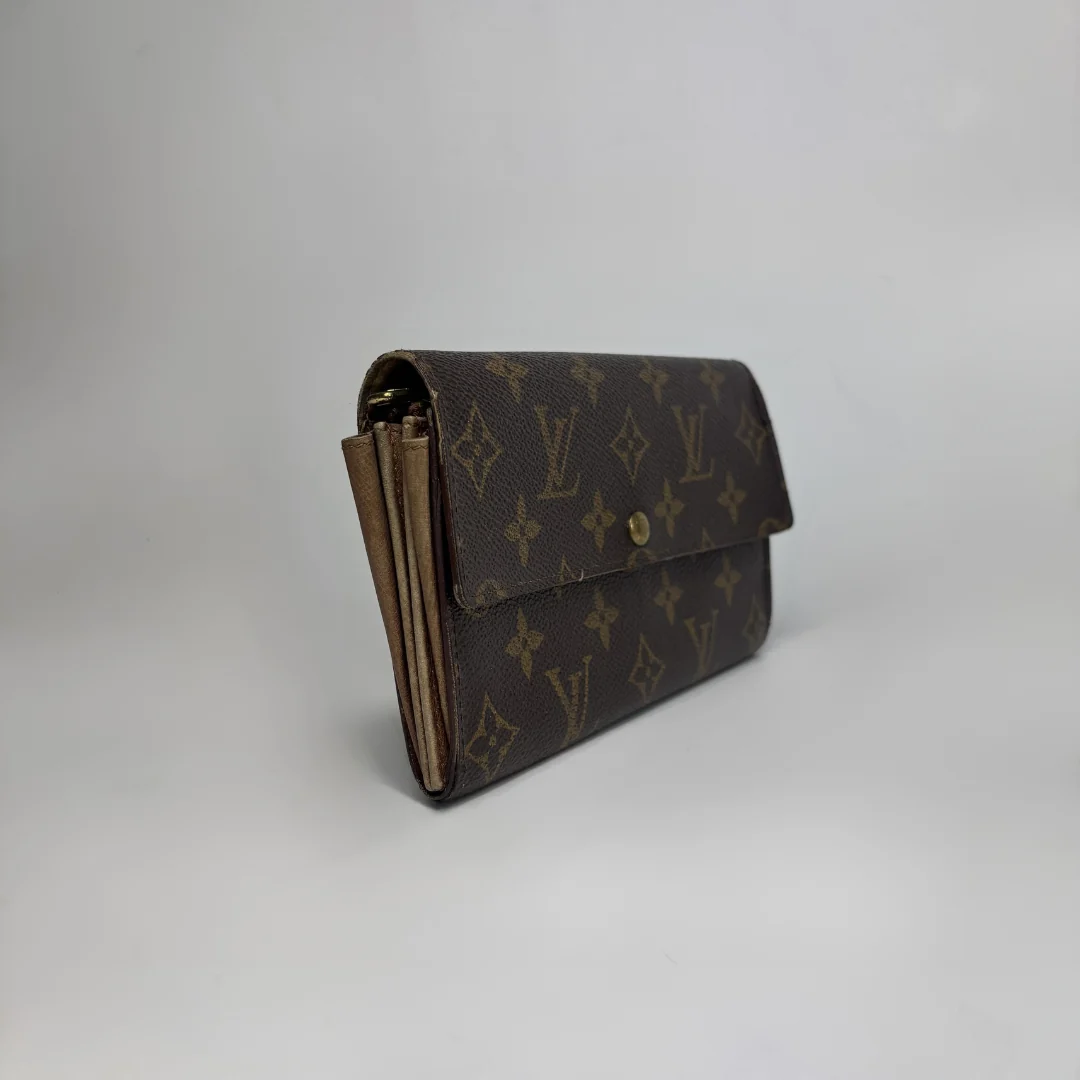 Louis Vuitton Wallet on white background