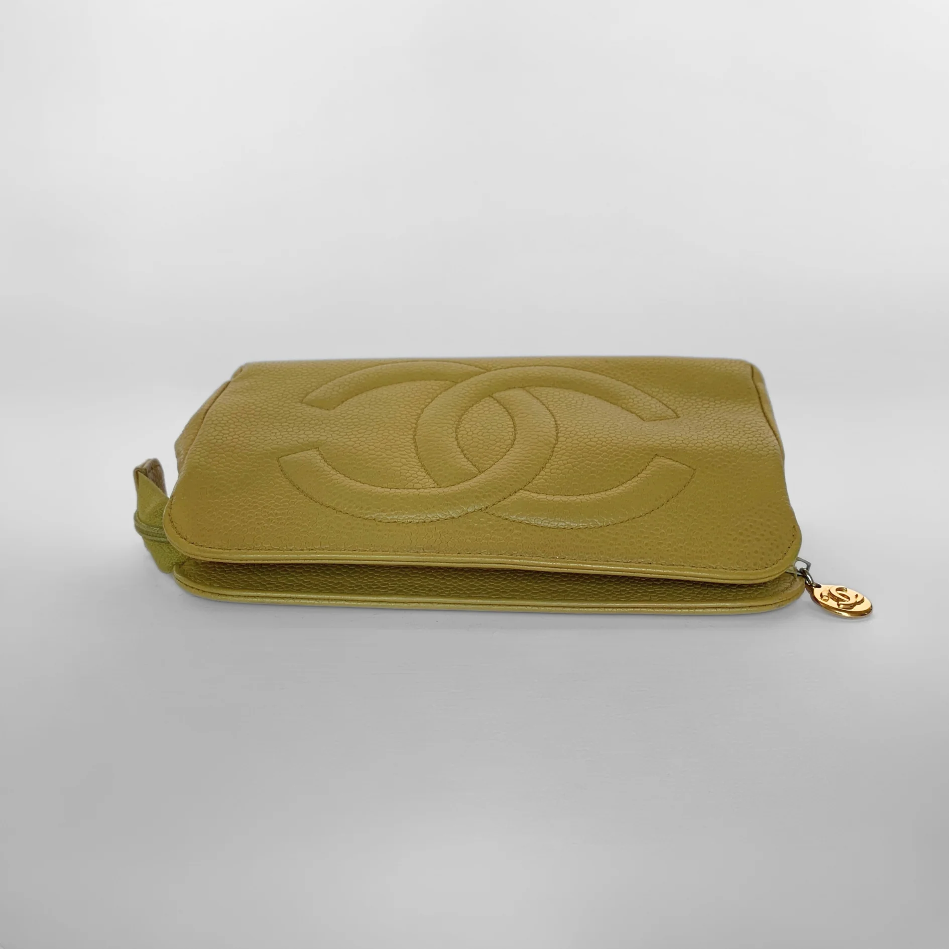 Chanel Chanel Cosmetic Pouch Caviar Leather - Pouch - Etoile Luxury Vintage