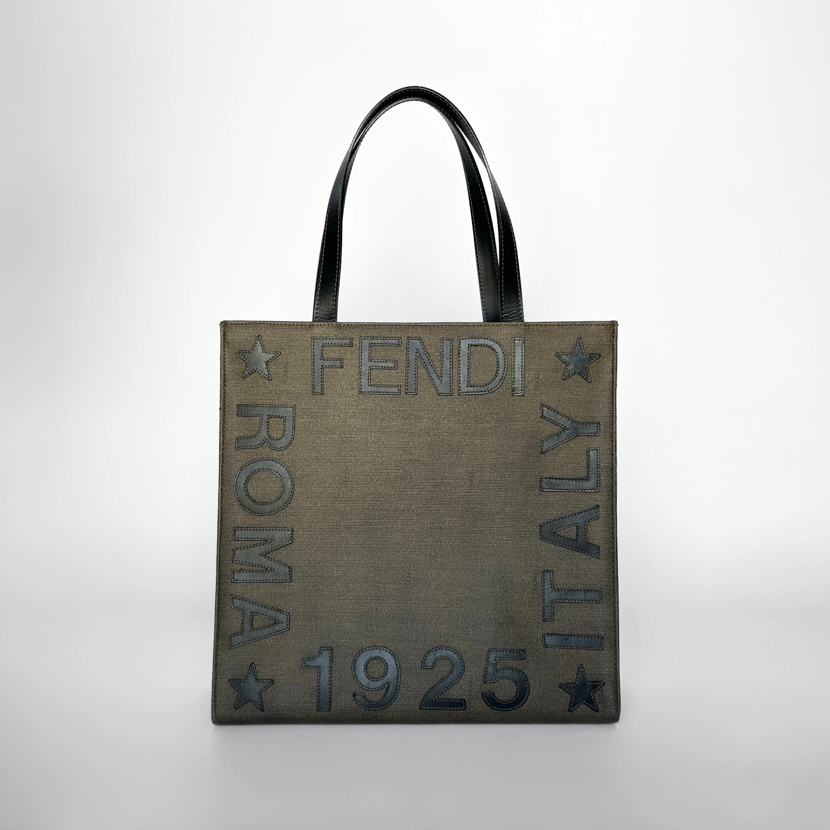 Fendi Fendi Roma Tote Bag Canvas - Shoulder bags - Etoile Luxury Vintage