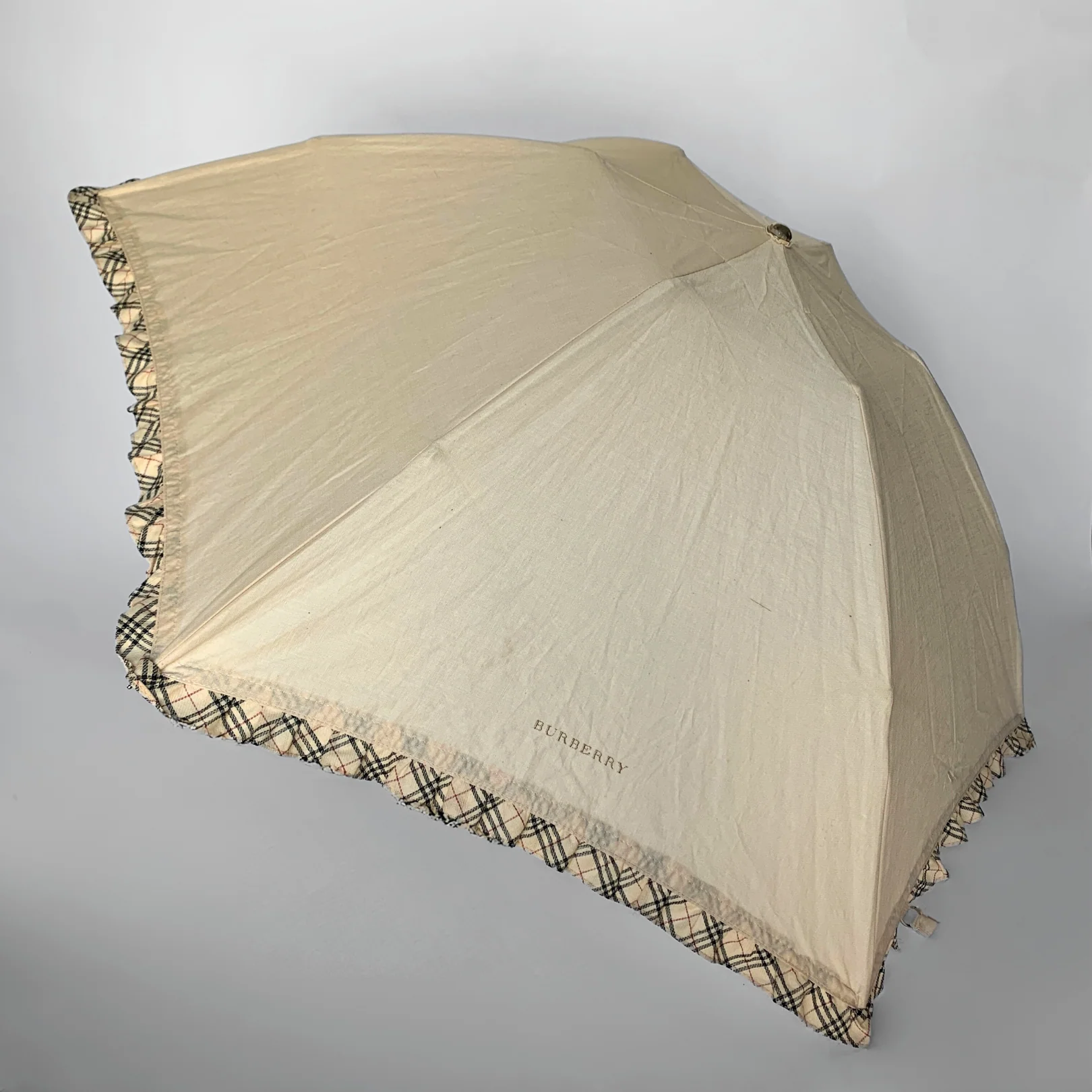 Burberry Burberry Umbrella Checkered Fabric - Umbrellas - Etoile Luxury Vintage