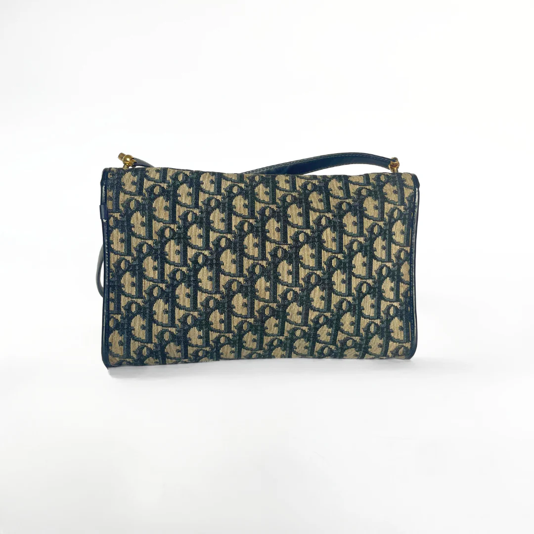 Dior Dior Shoulder Bag Oblique Canvas - Shoulder bags - Etoile Luxury Vintage