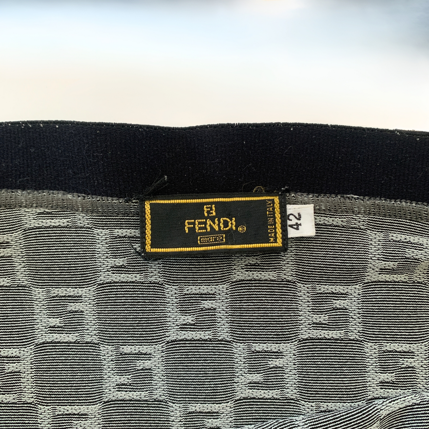 Fendi Fendi FF Logo Skirt Polyamide amp; Nylon - Clothing - Etoile Luxury Vintage