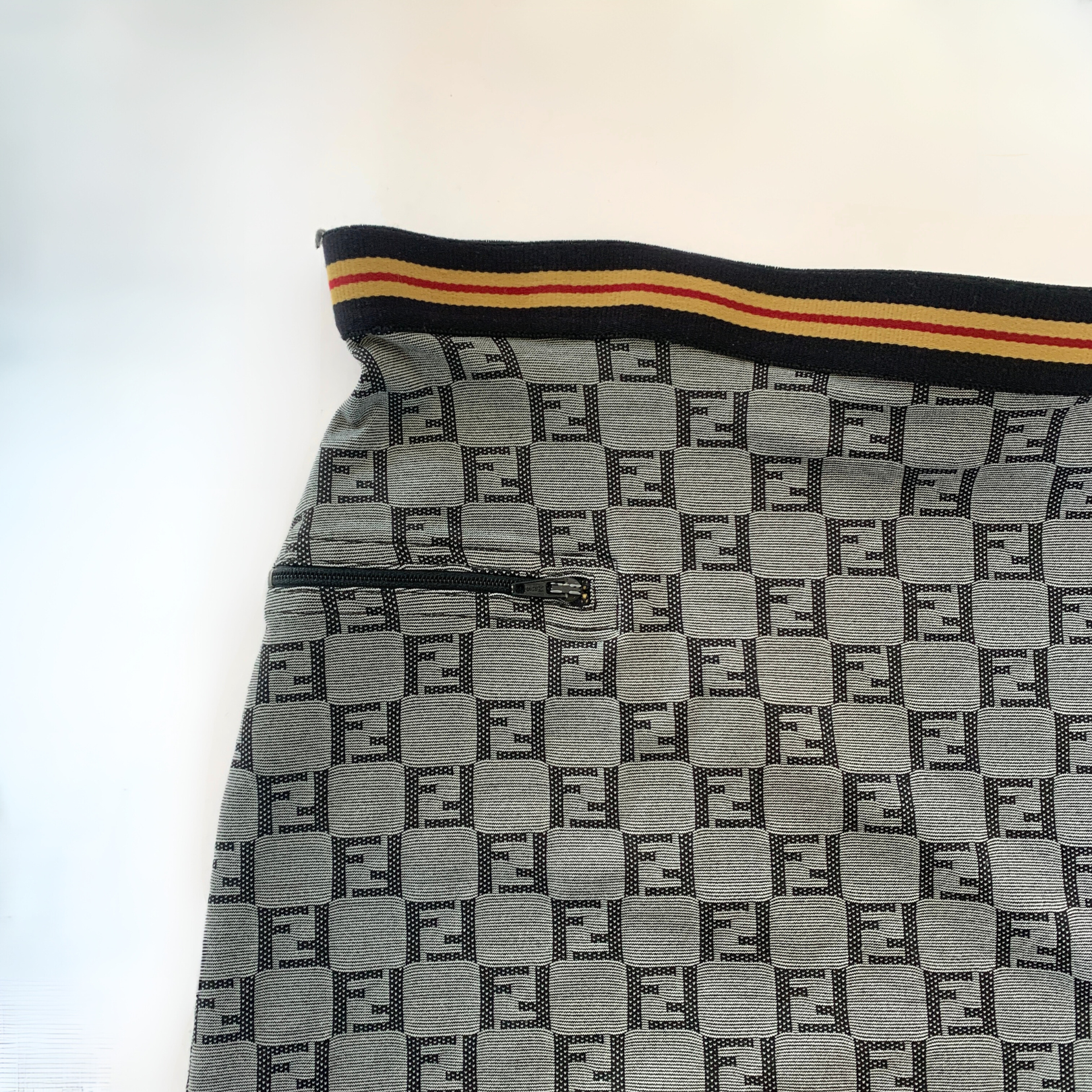 Fendi Fendi FF Logo Skirt Polyamide amp; Nylon - Clothing - Etoile Luxury Vintage