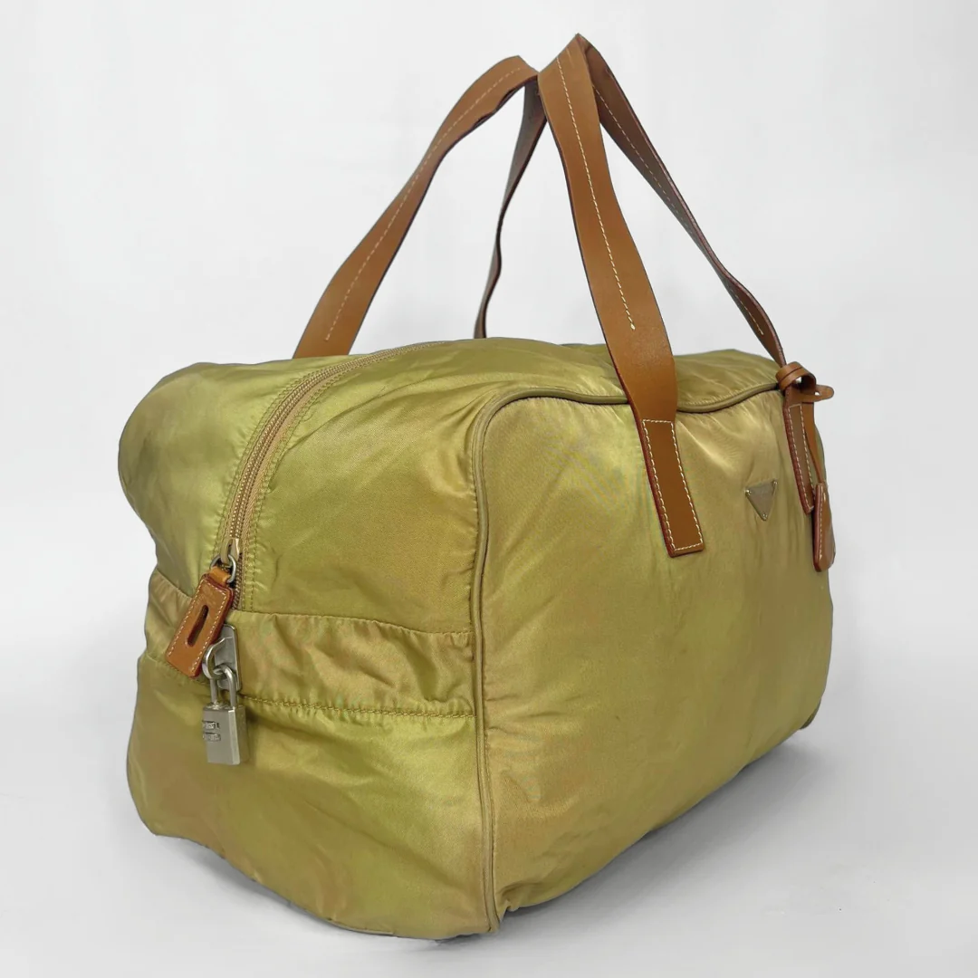 Prada Camel Travelbag