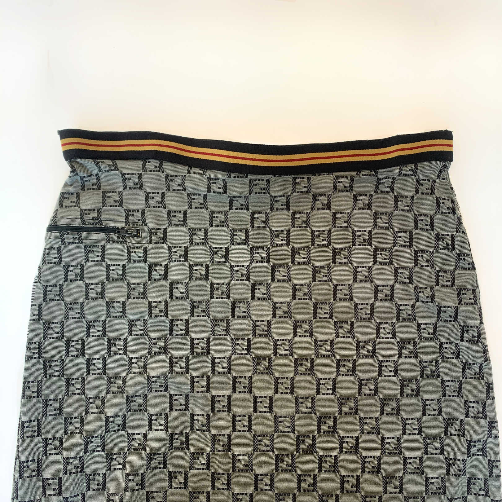 Fendi Fendi FF Logo Skirt Polyamide amp; Nylon - Clothing - Etoile Luxury Vintage