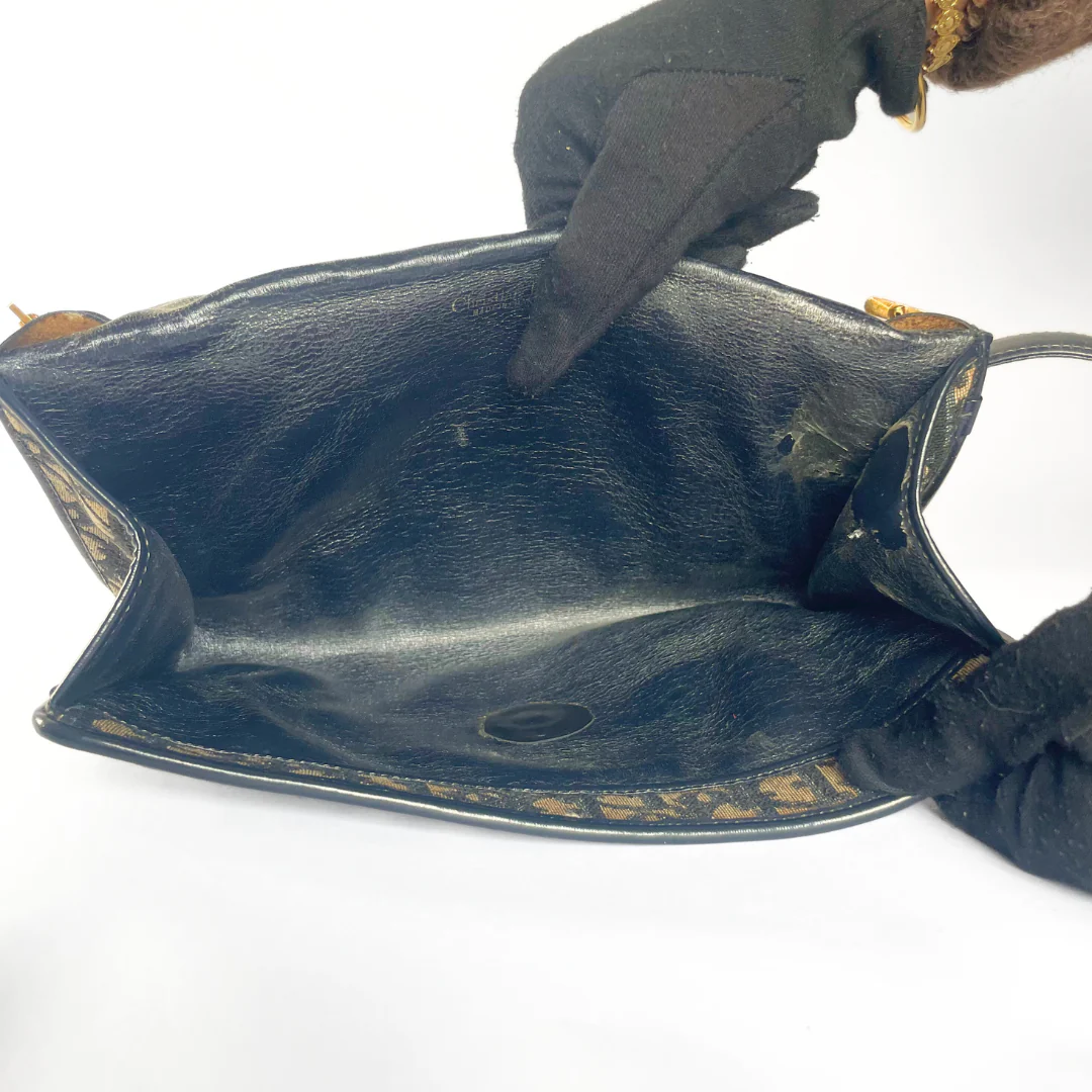 Dior Dior Shoulder Bag Oblique Canvas - Shoulder bags - Etoile Luxury Vintage
