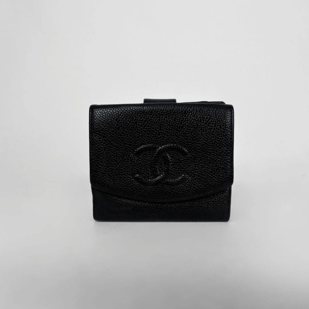 Chanel Timeless CC Compact French Wallet
