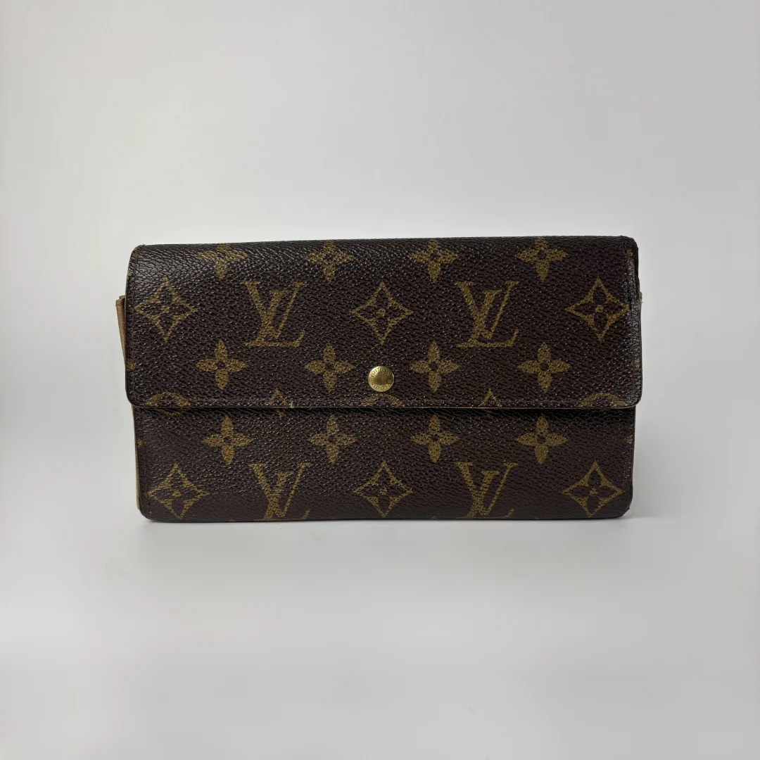 Louis Vuitton Wallet on white background