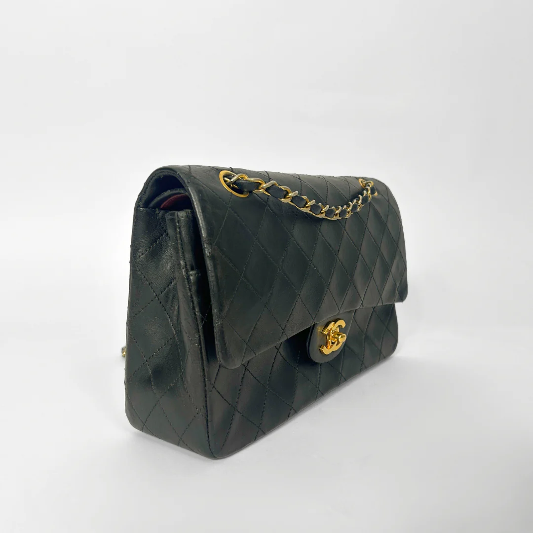 Chanel Classic Flap Bag Medium Lambskin Leather