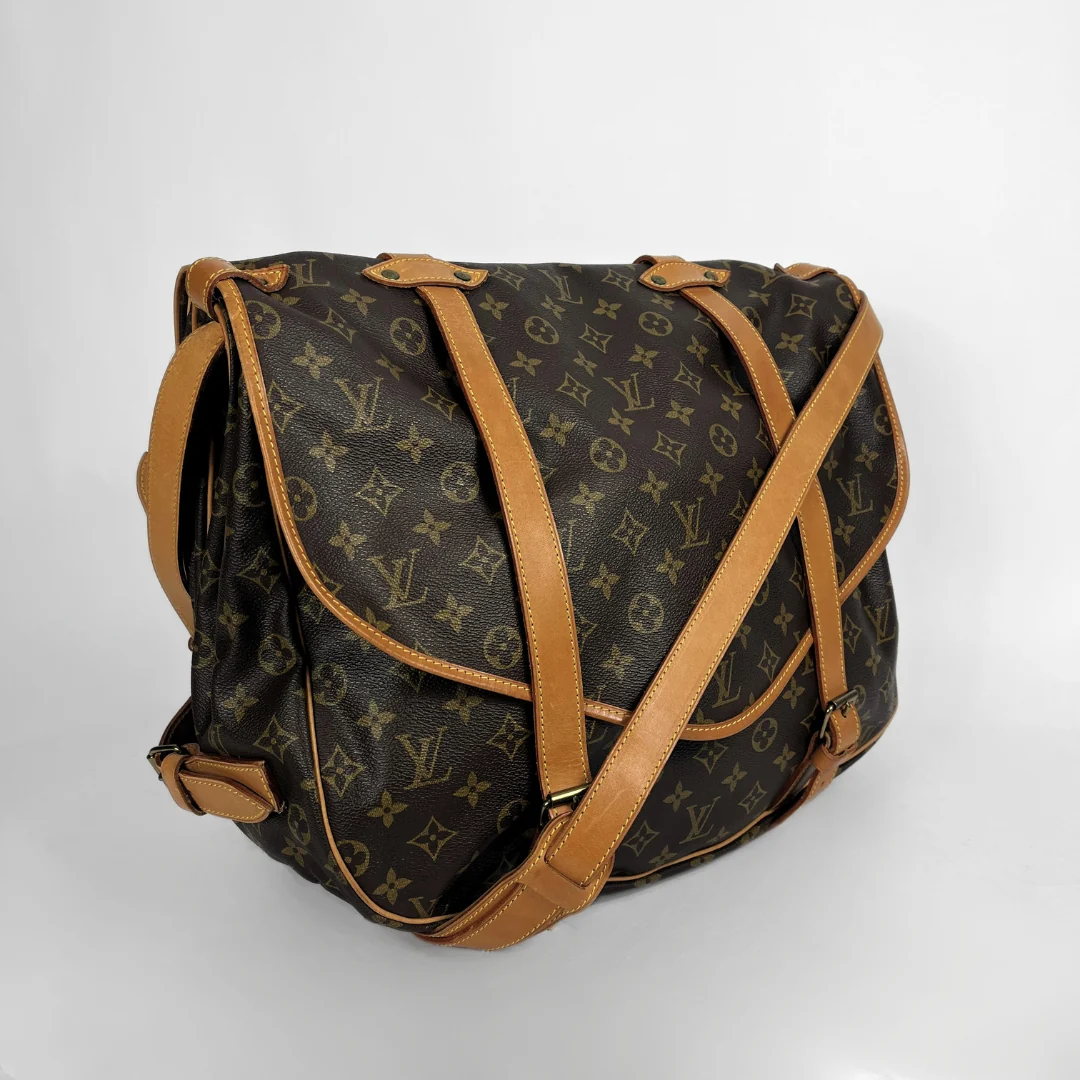 Louis Vuitton Saumur 43 Monogram Canvas