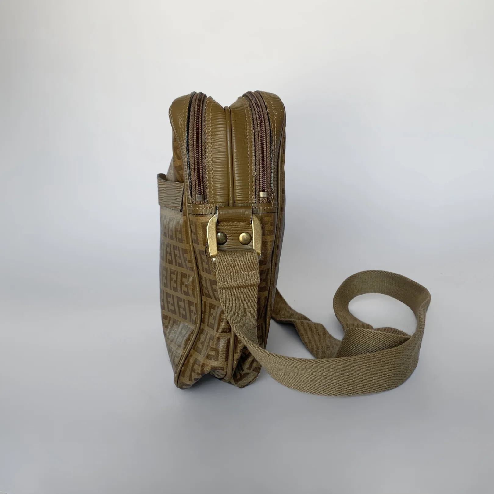 Fendi Fendi FF Crossbody Bag PVC - Crossbody bags - Etoile Luxury Vintage