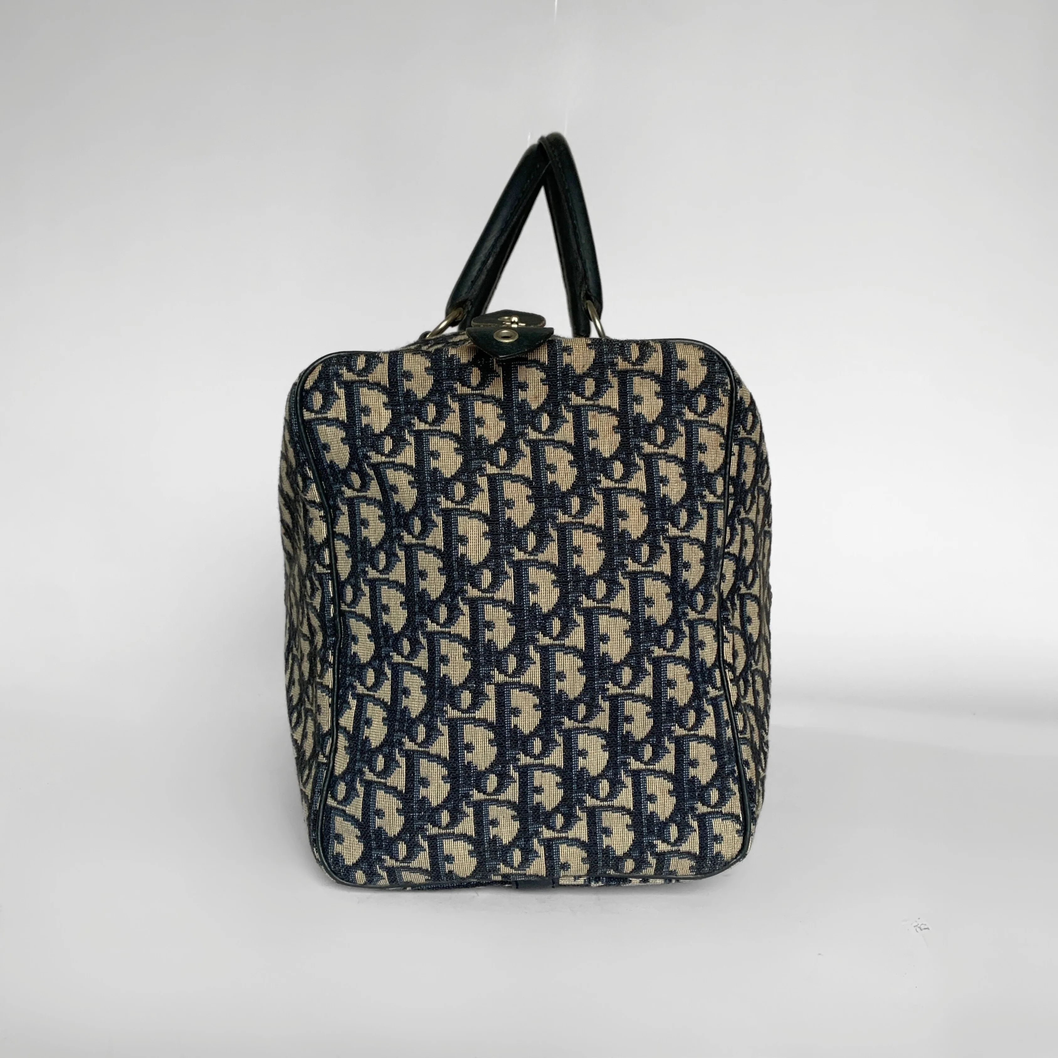 Dior Dior Bowling Bag Large Oblique Canvas - Handbags - Etoile Luxury Vintage