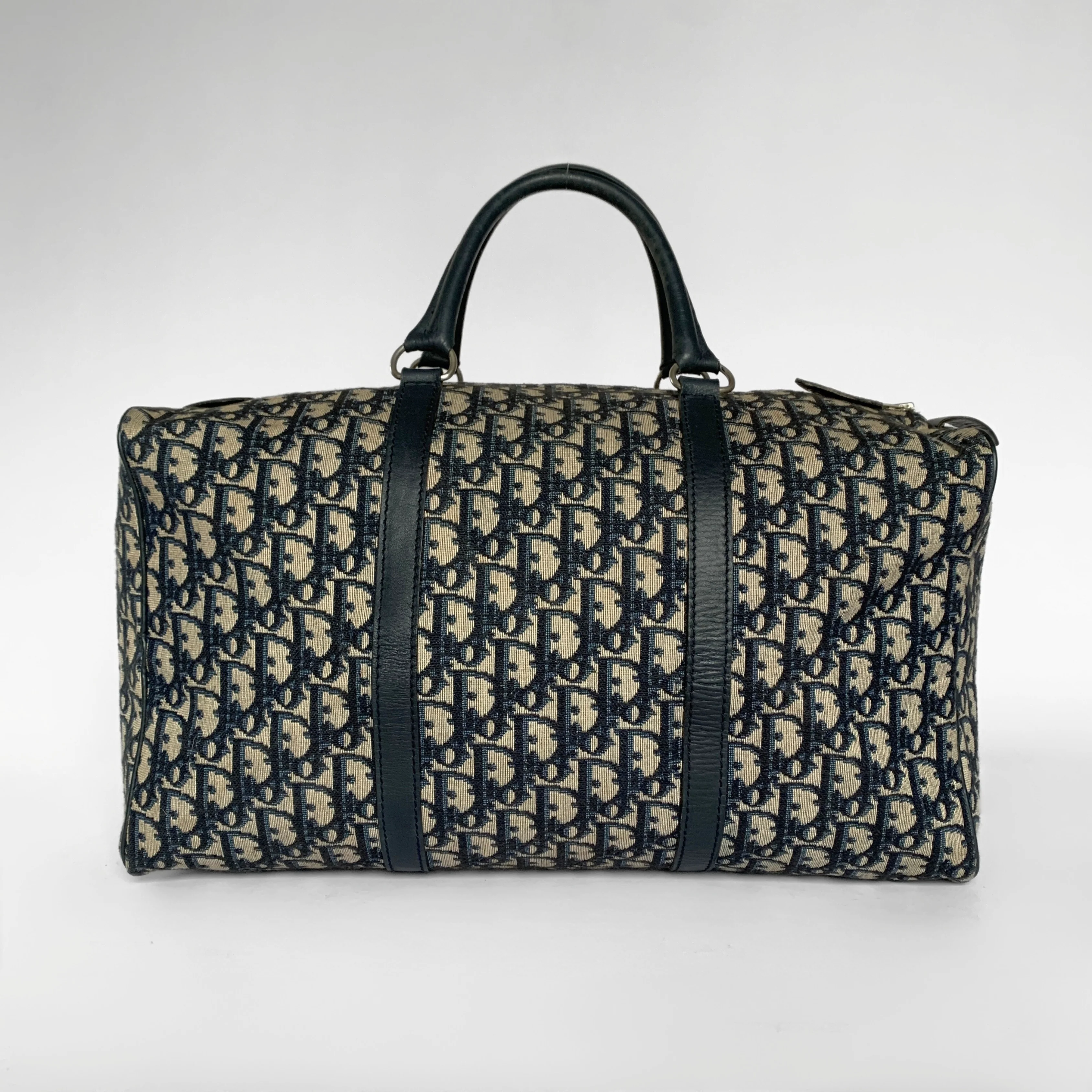 Dior Dior Bowling Bag Large Oblique Canvas - Handbags - Etoile Luxury Vintage
