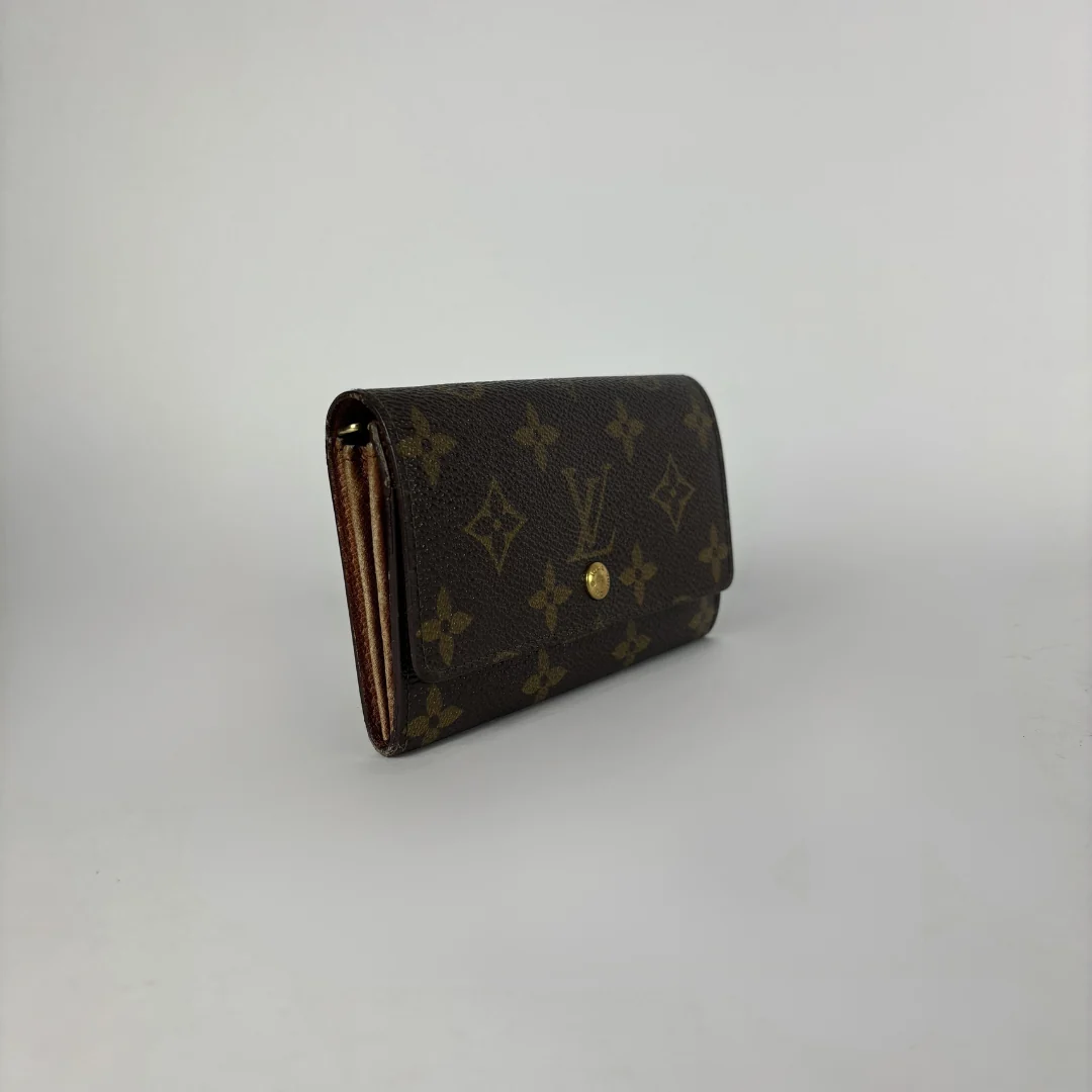 Louis Vuitton Wallet on white background