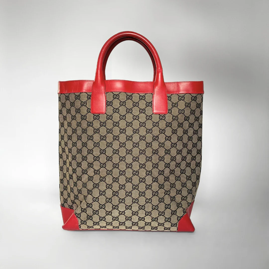 Louis Vuitton Gucci Red Tote - Handbags - Etoile Luxury Vintage