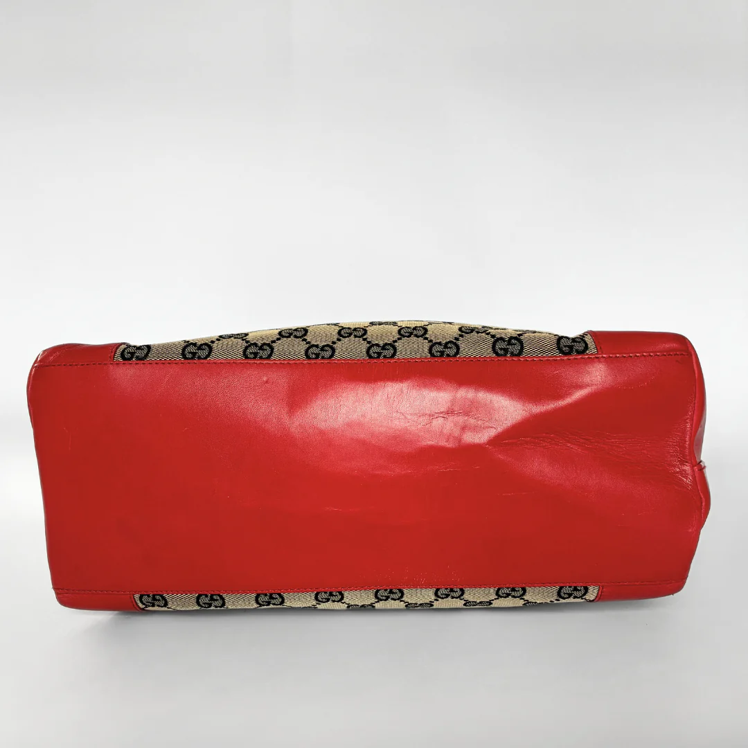 Louis Vuitton Gucci Red Tote - Handbags - Etoile Luxury Vintage